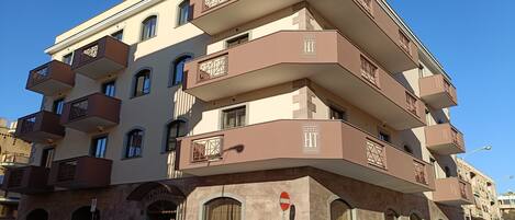 Façade de l’hébergement