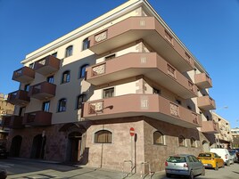 Overnatningsstedets facade