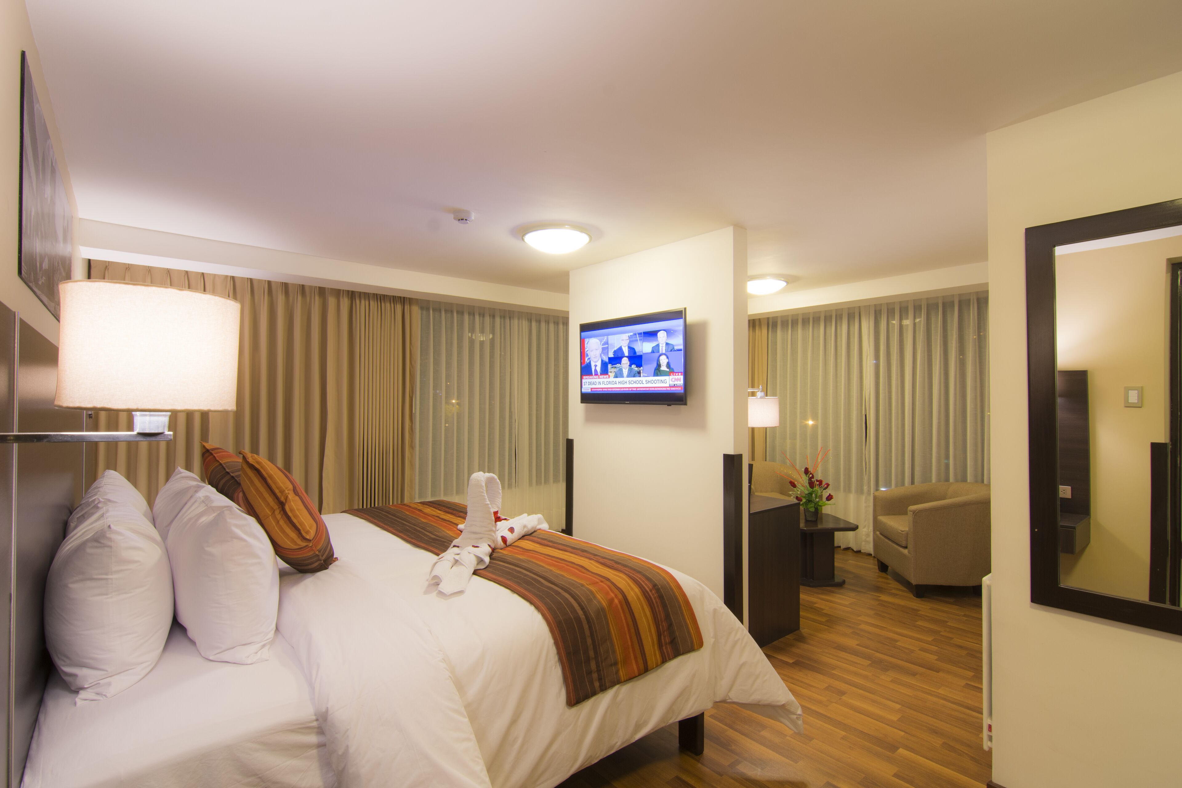 junior suite | 1 bedroom, premium bedding, down duvets, in-room safe