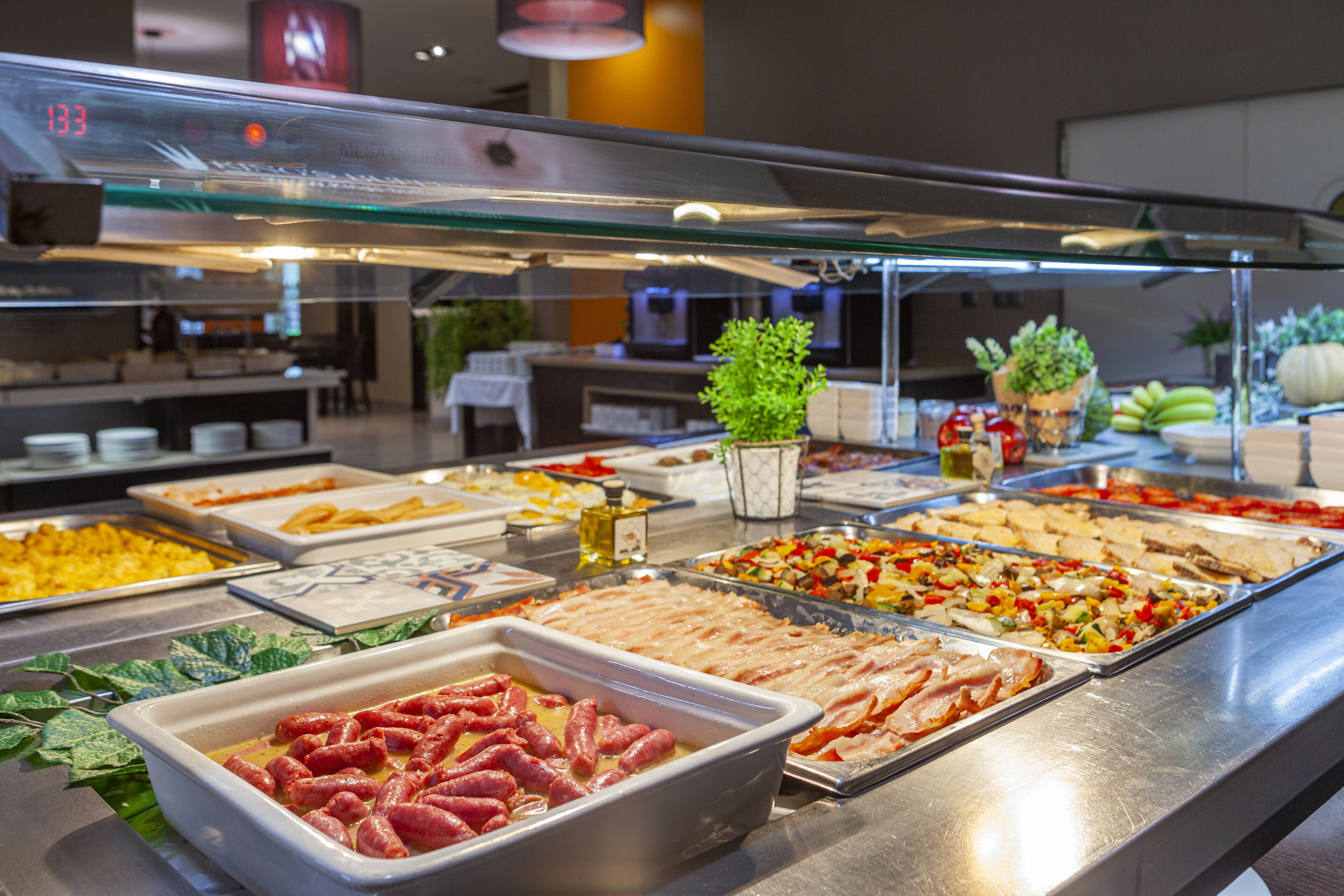 daily buffet breakfast (eur 14 per person)