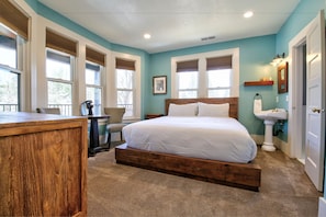 Chambre Deluxe, 1 très grand lit, non-fumeur, salle de bains privée