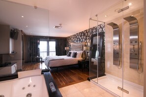 Suite X11 | Premium bedding, minibar, in-room safe, individually decorated - The Twelve Hotel (Galway)