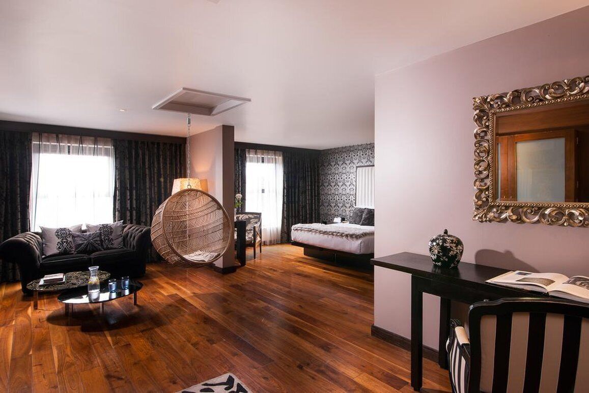 funnymoon suite | premium bedding, minibar, in-room safe, individually decorated