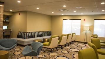 Sala de estar en el lobby