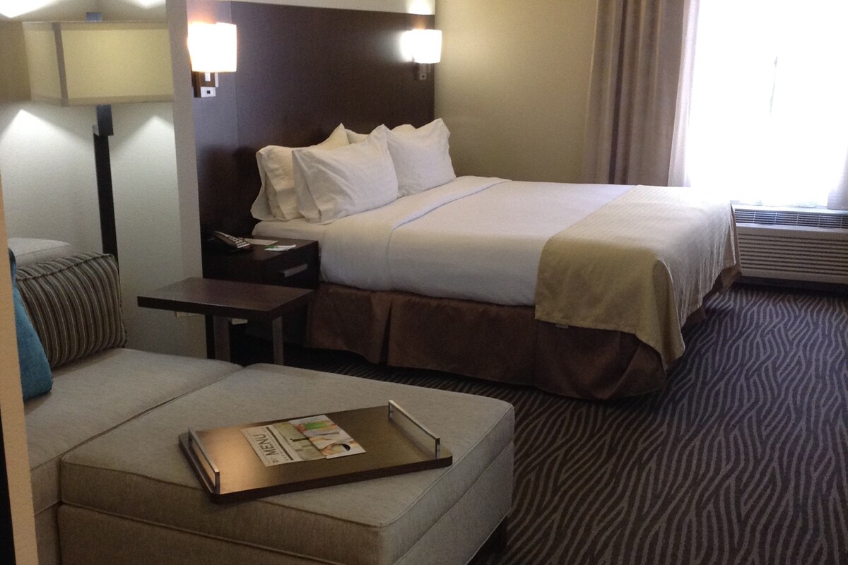 In-room safe, desk, blackout drapes, iron/ironing board