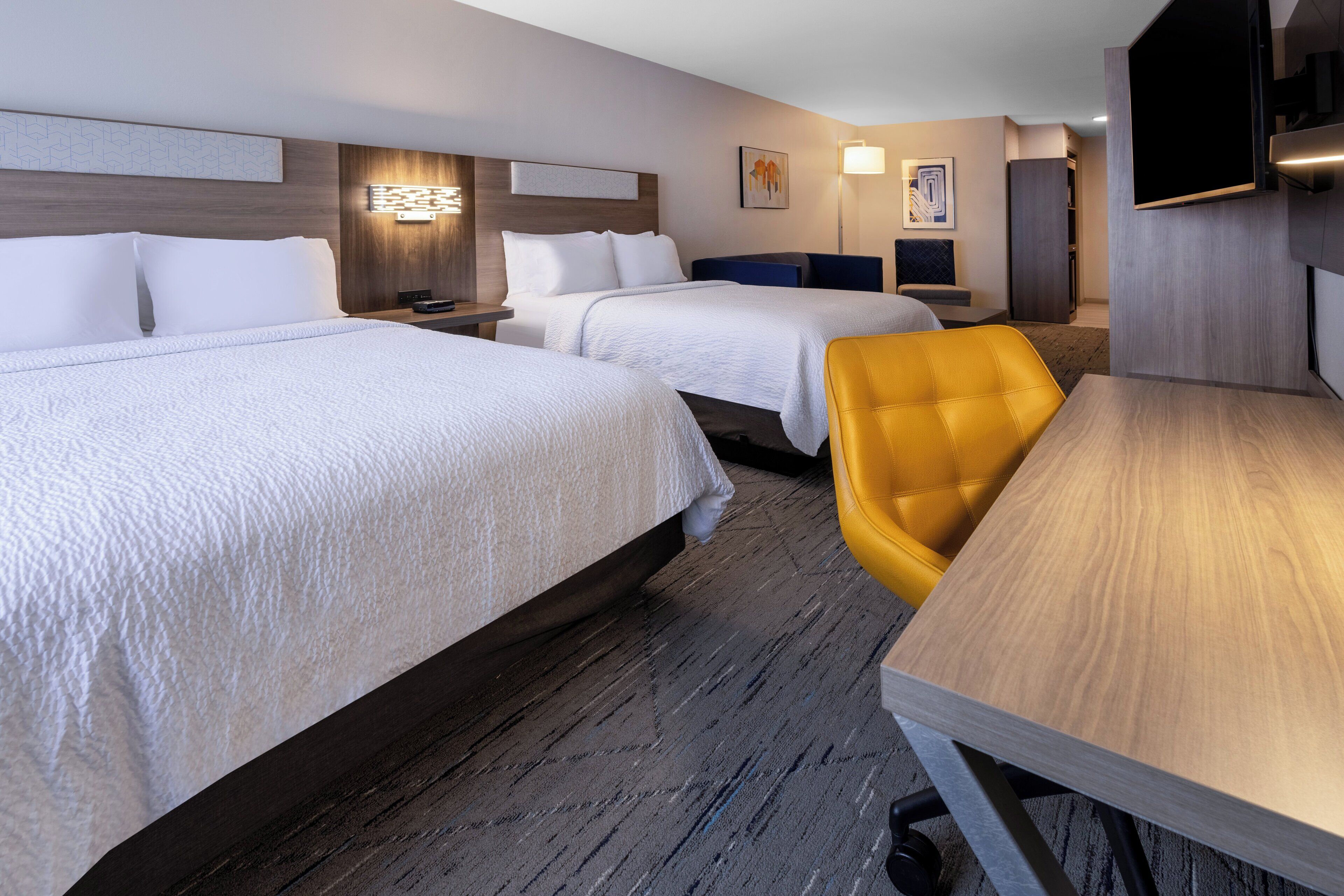 In-room safe, desk, iron/ironing board, rollaway beds
