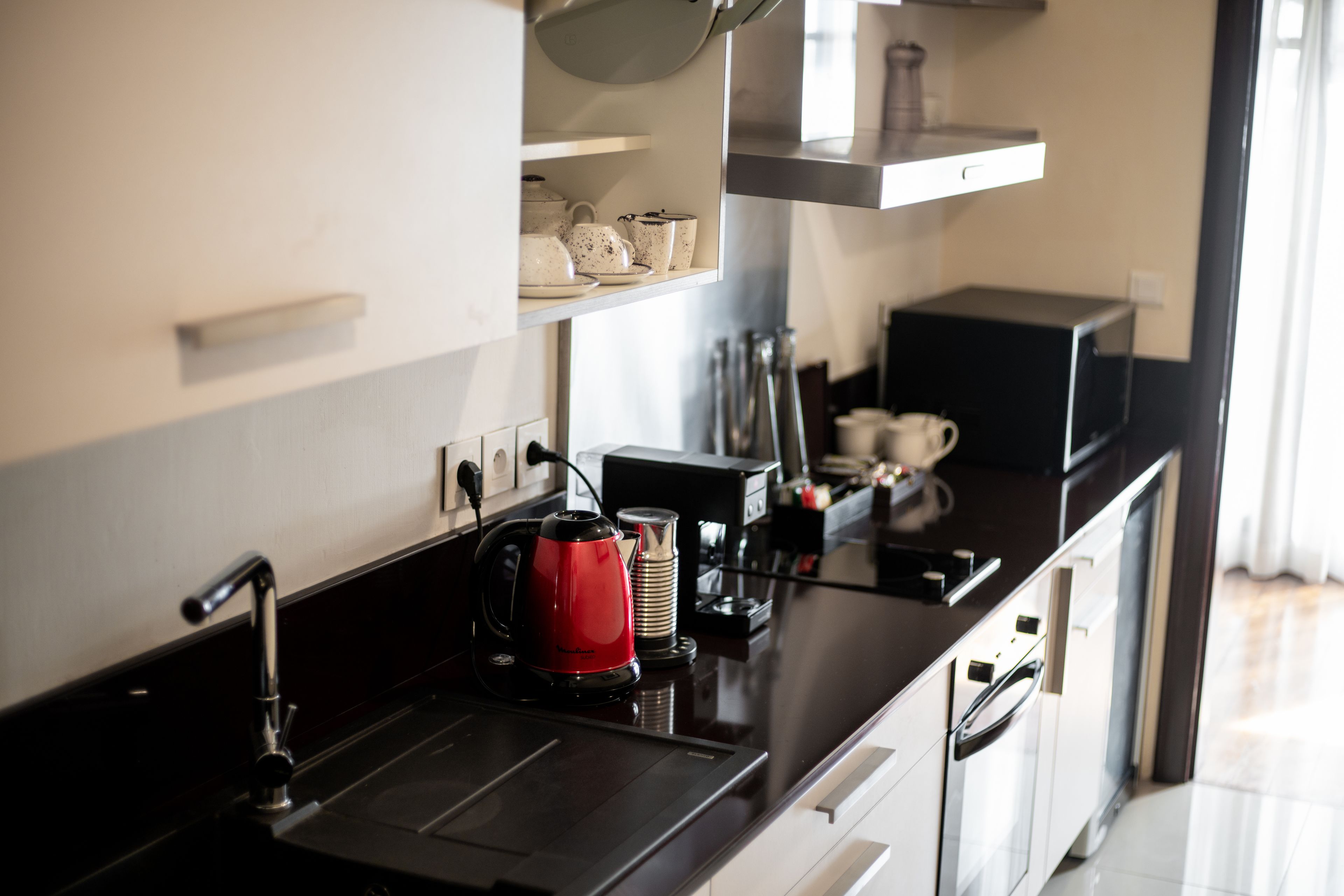 shanti villa with pool | private kitchen | espresso maker, coffee/tea maker, electric kettle