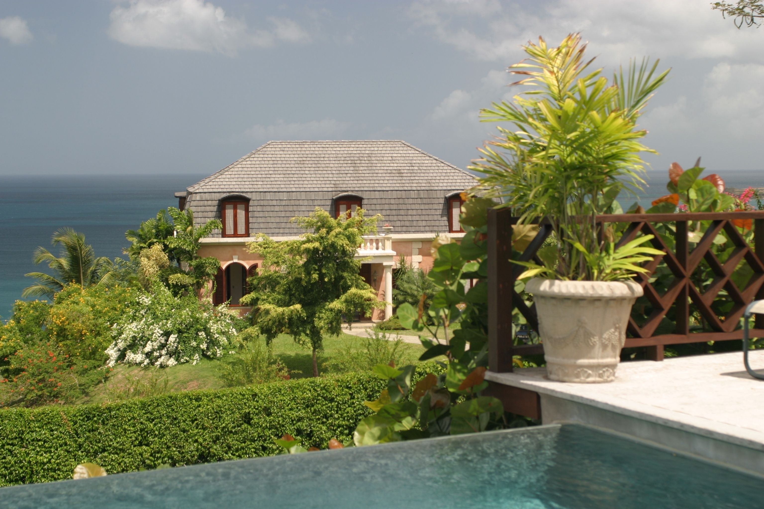 Uitzicht vanuit de kamer