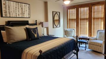 Premium bedding, individually decorated, individually furnished