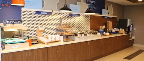 Free buffet breakfast