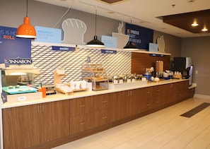 Free buffet breakfast