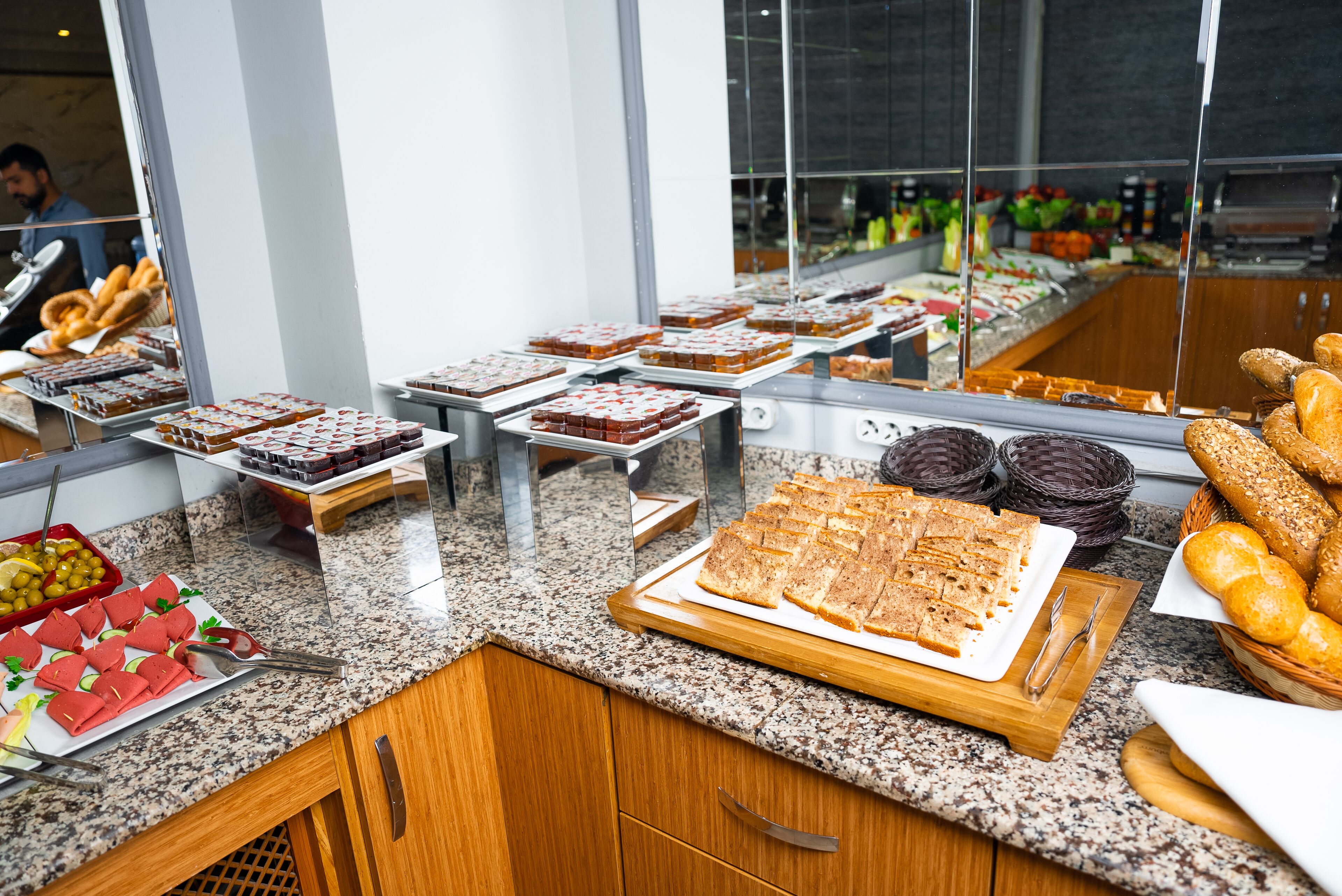 Petit déjeuner buffet compris tous les jours