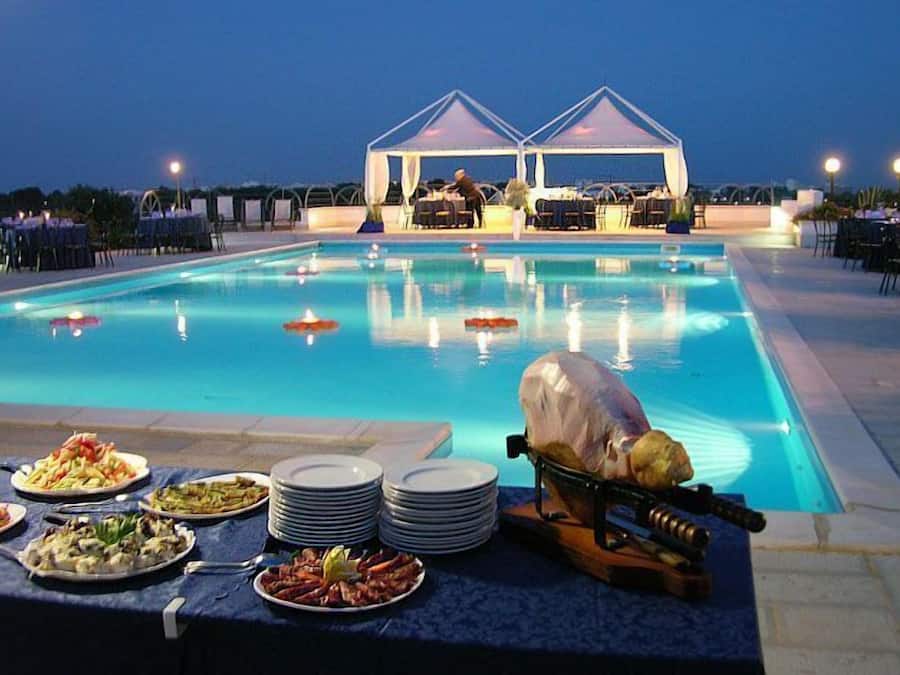 Seasonal outdoor pool