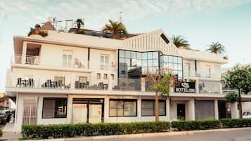 Facciata della struttura