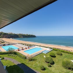 Vue sur la plage/l’océan
