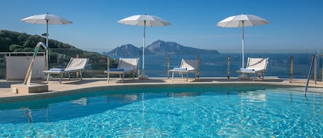 Indoor pool, seasonal outdoor pool