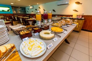 Frokostbuffé er inkludert hver dag