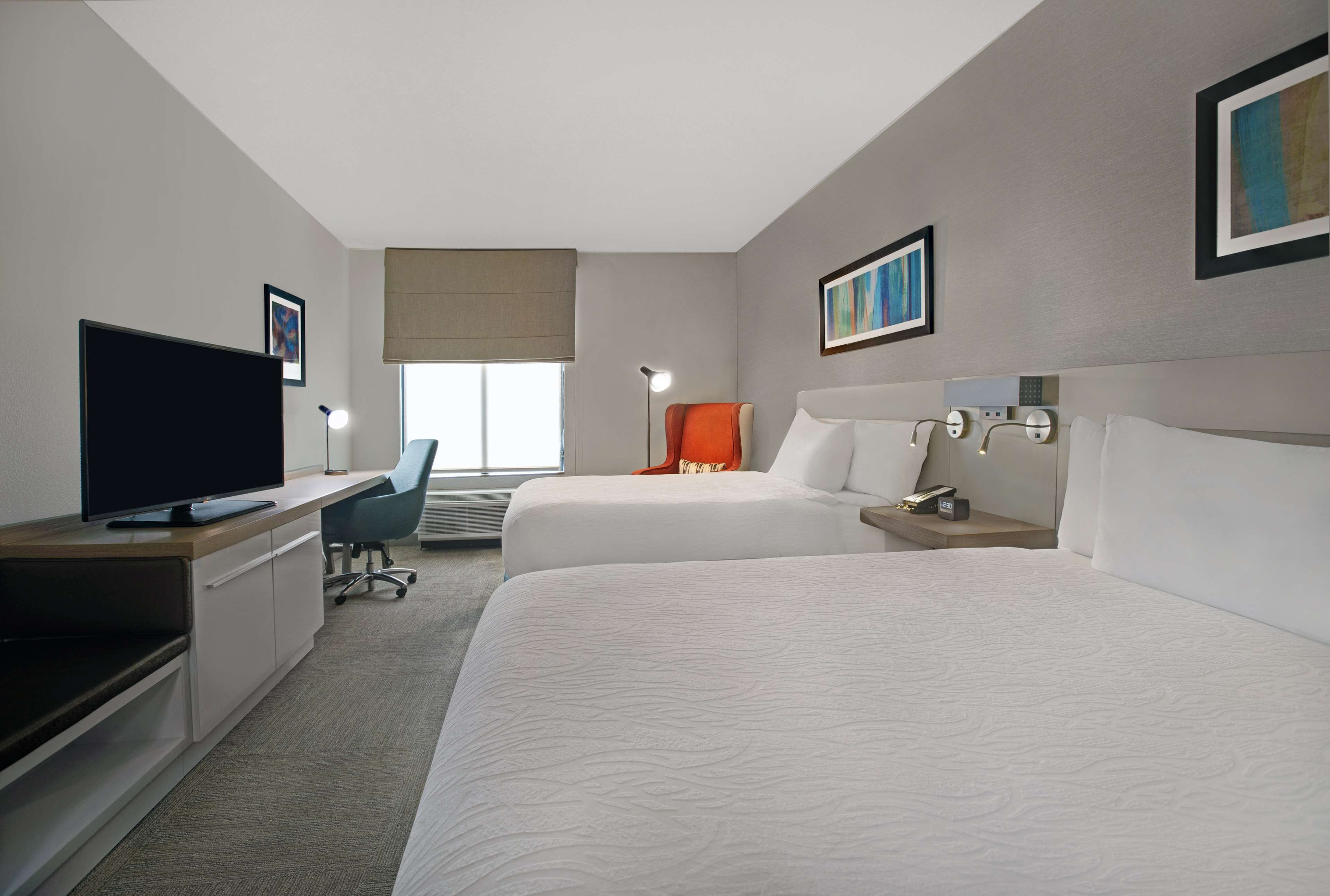 room, 2 queen beds, non smoking (drinks & snacks) | premium bedding, in-room safe, iron/ironing board, free wifi