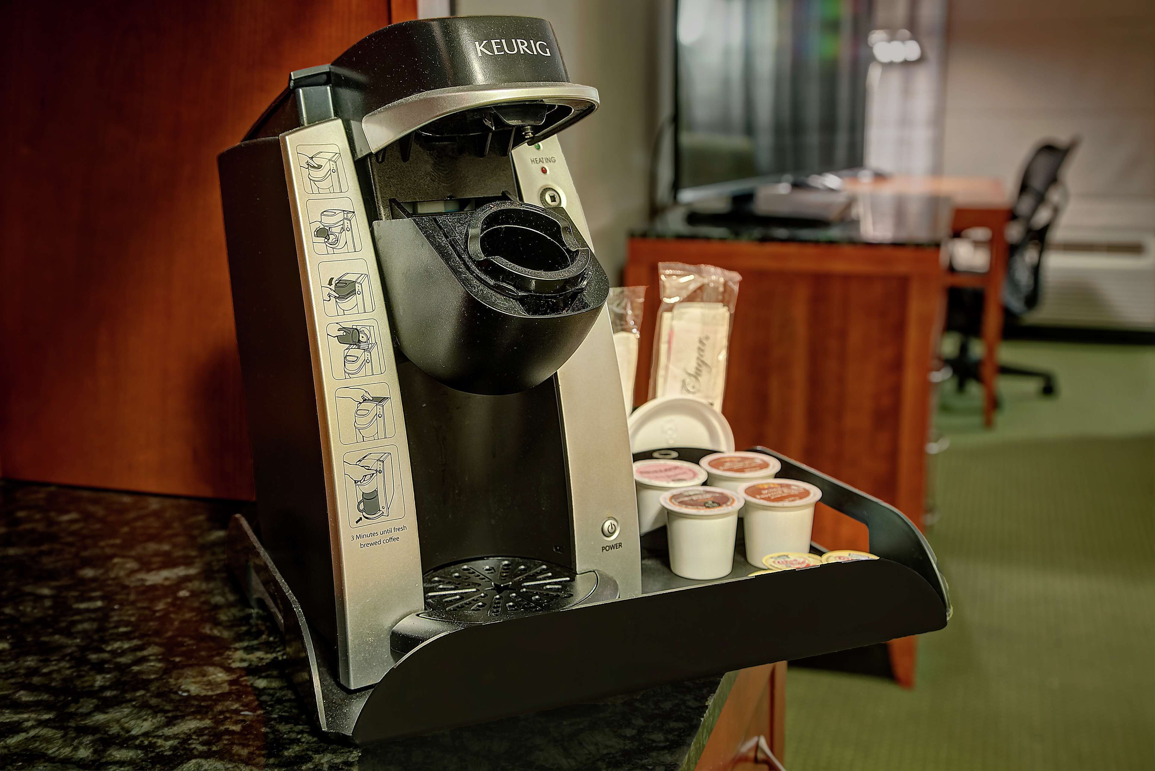 premium bedding, in-room safe, iron/ironing board, free wifi