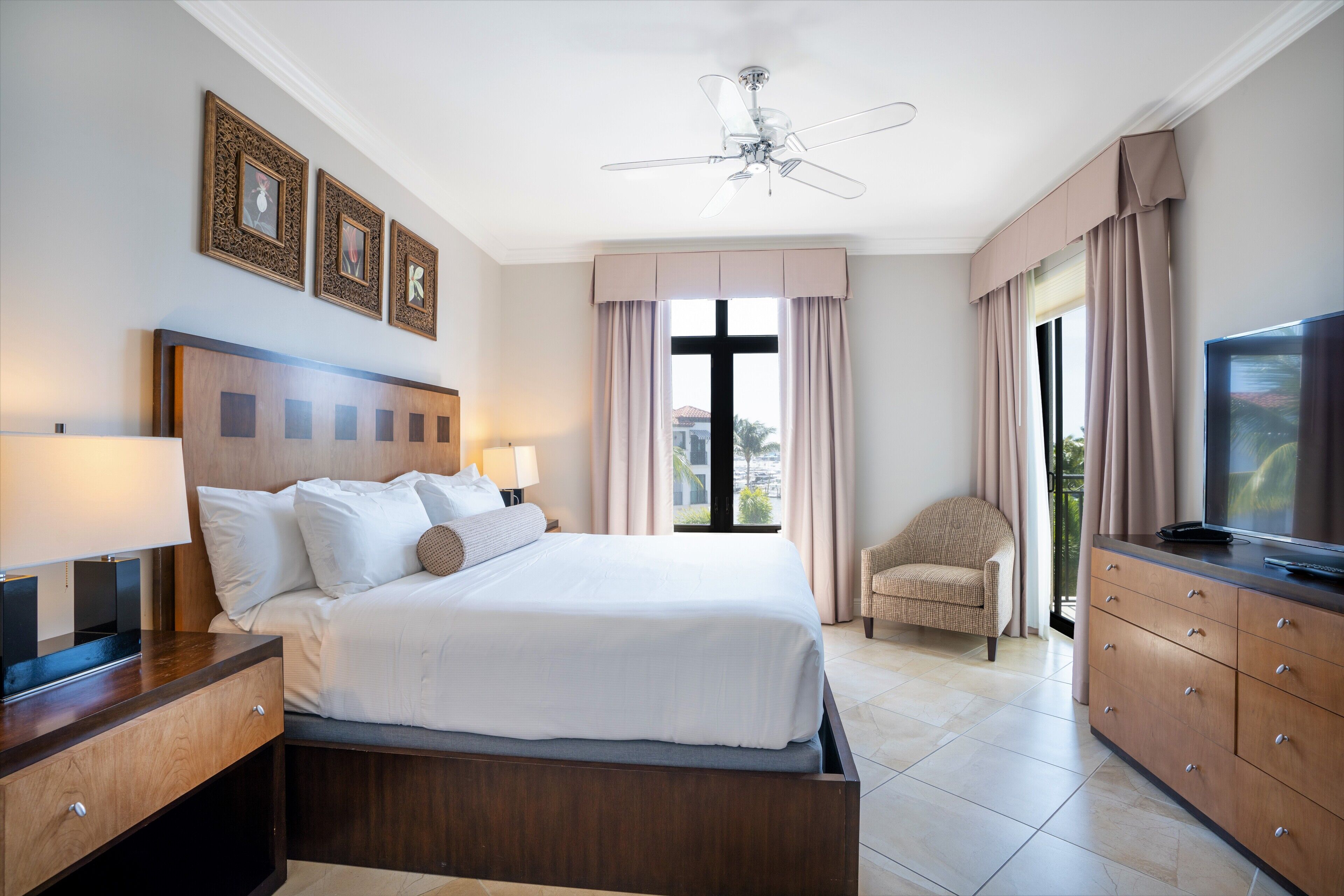 Premium bedding, pillow-top beds, individually decorated