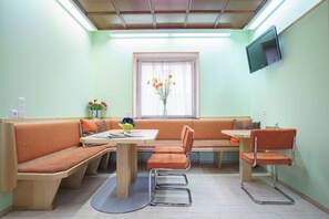 Daily buffet breakfast (EUR 12 per person)