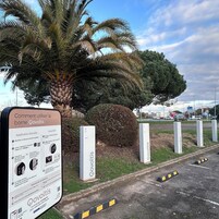Estación de carga para autos eléctricos