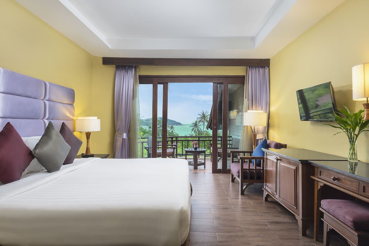Deluxe Seafacing (Partial Sea View) | Minibar, két bảo mật tại phòng, bàn, giường gấp/giường phụ (phụ phí) 