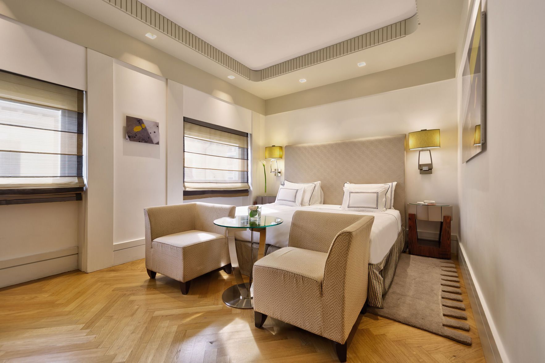 Ropa de cama de alta calidad, cubrecamas y colchones con pillow-top 