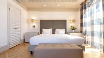Grand Suite with Terrace and Spa Access | 1 間臥室、高級寢具、羽絨被、舒適加層