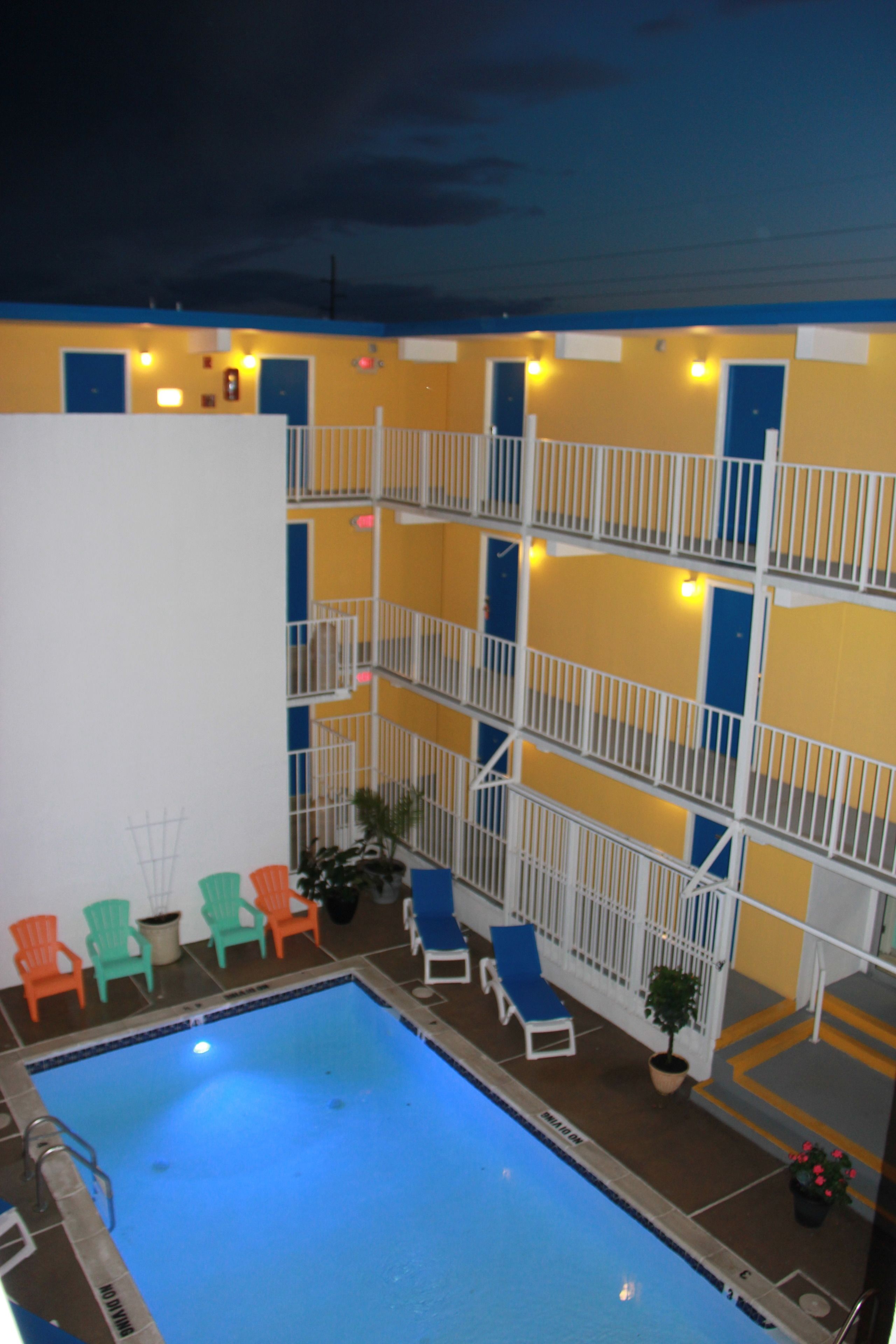 Seasonal outdoor pool