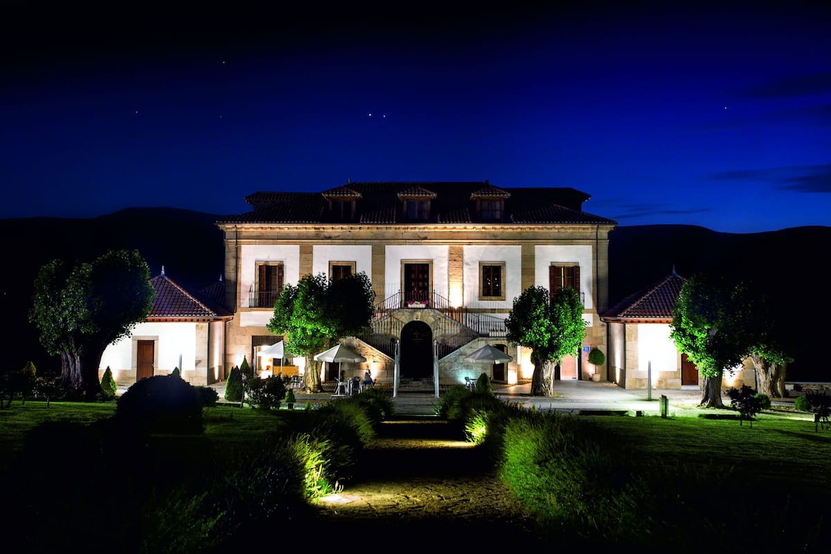 front of property – evening/night