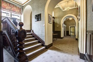 Handrails in stairways - Walworth Castle Hotel, BW Signature Collection (Darlington)