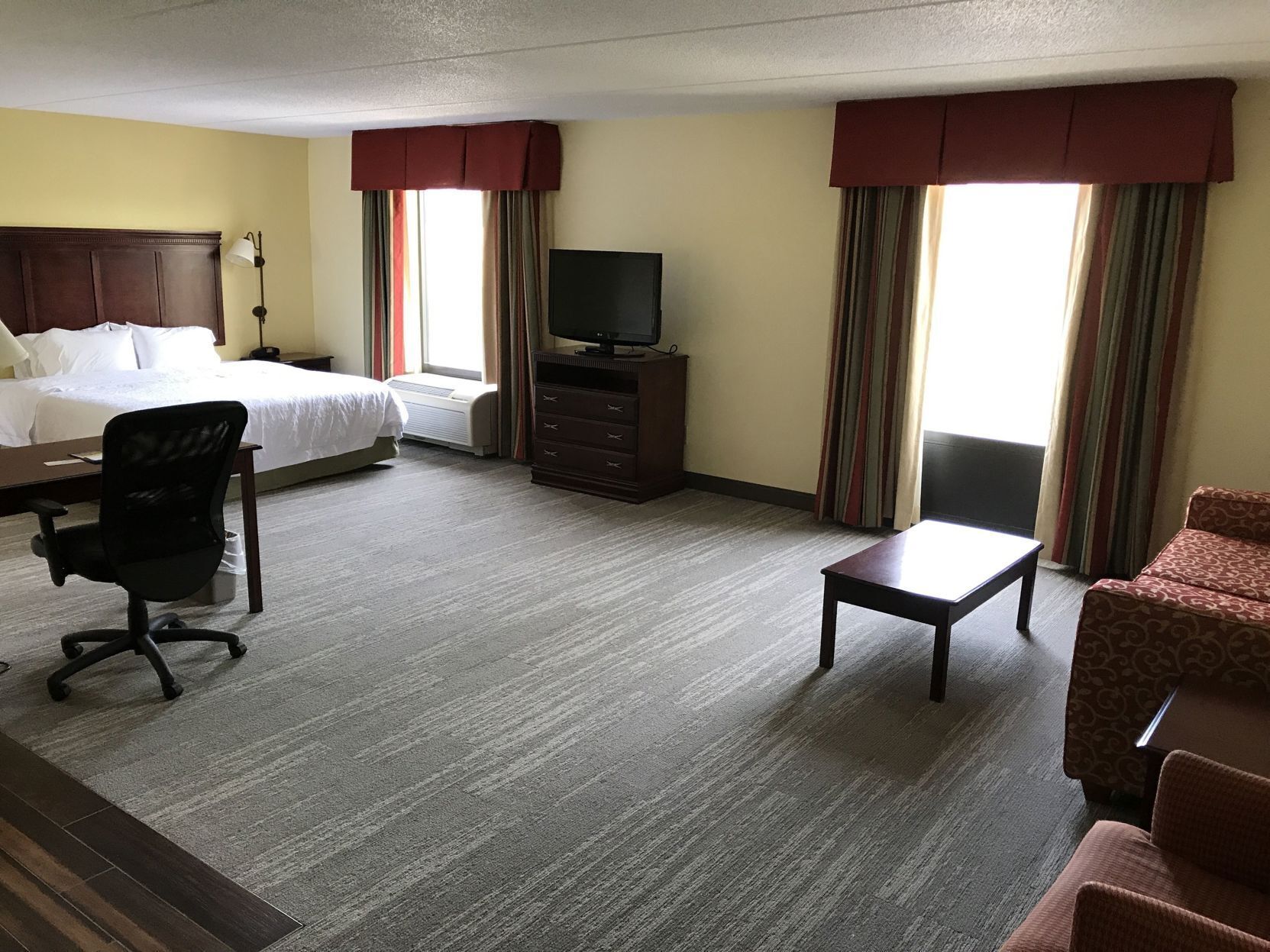 In-room safe, desk, blackout drapes, iron/ironing board