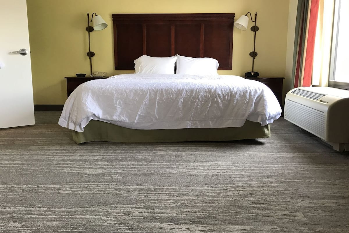 In-room safe, desk, blackout drapes, iron/ironing board