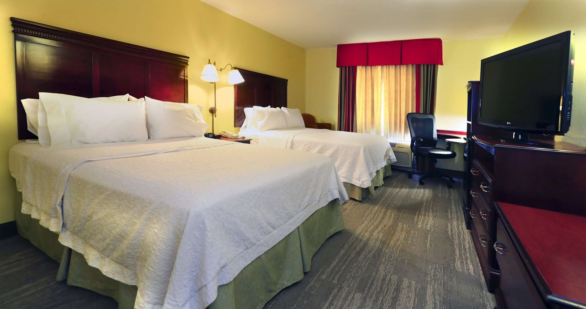 In-room safe, desk, blackout drapes, iron/ironing board