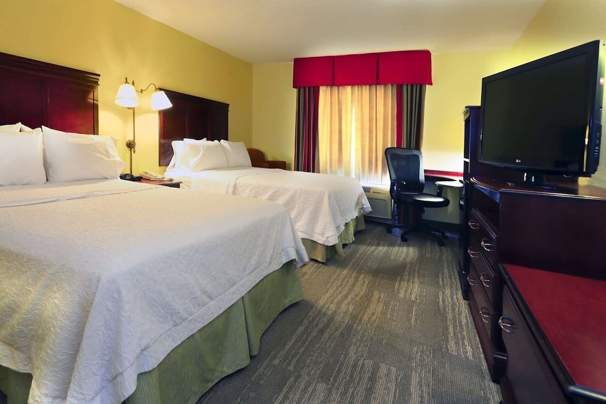 In-room safe, desk, blackout drapes, iron/ironing board