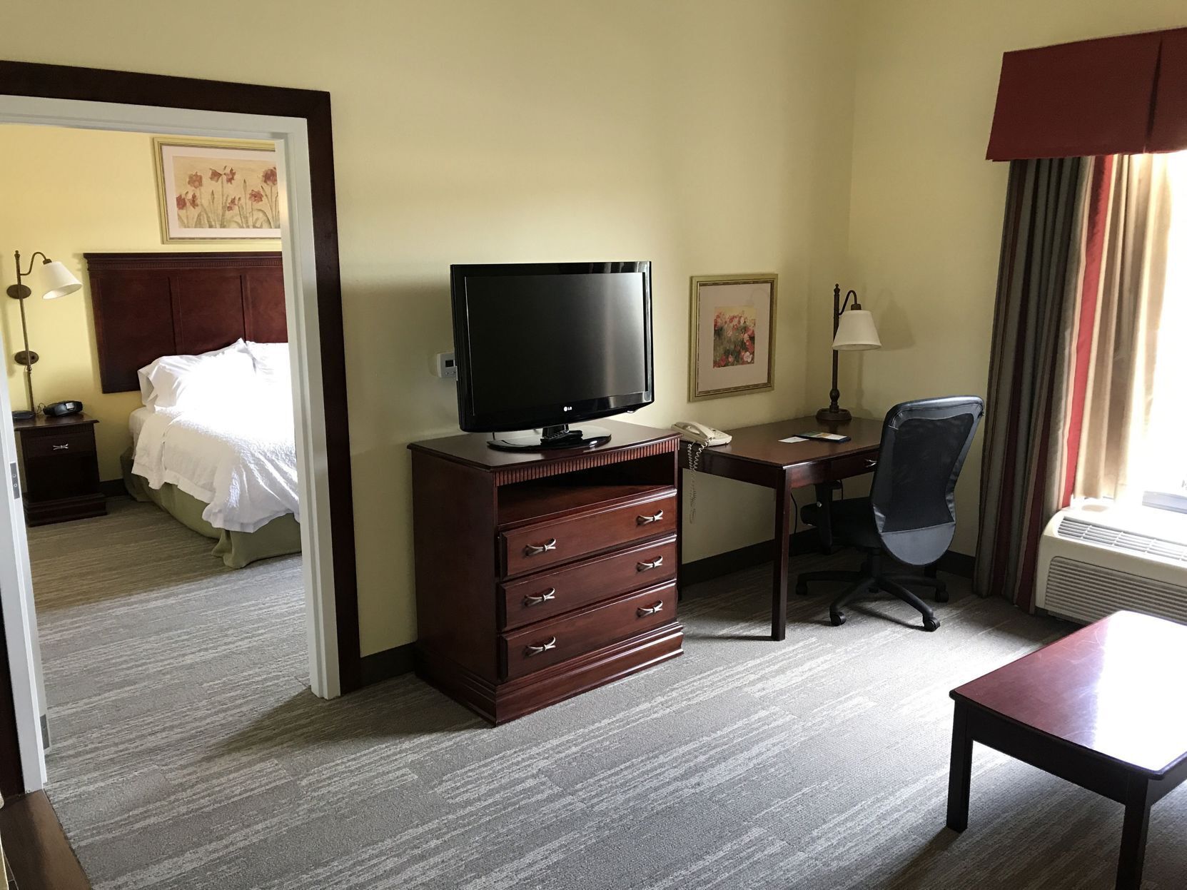In-room safe, desk, blackout drapes, iron/ironing board