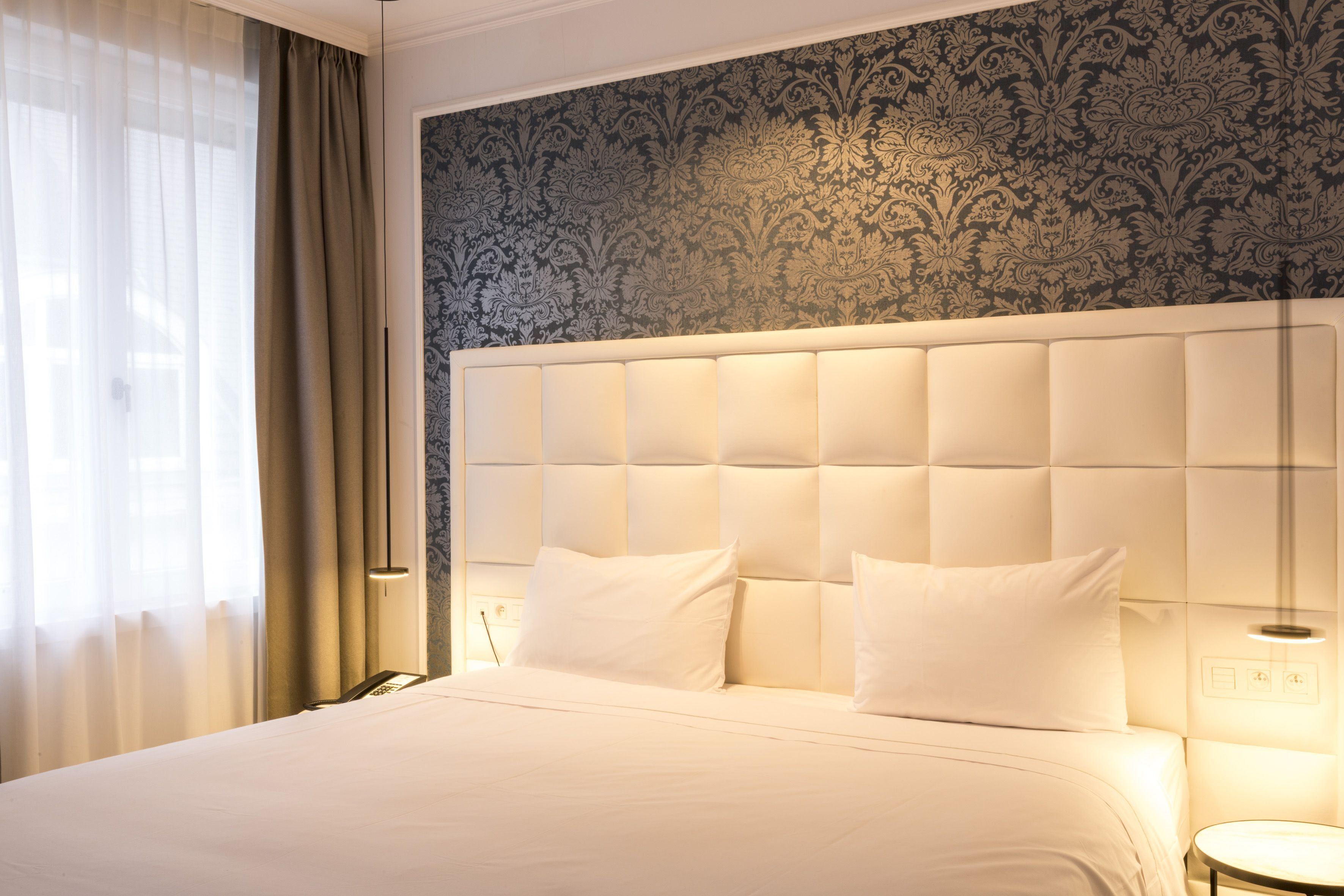 hypo-allergenic bedding, minibar, in-room safe, individually decorated