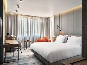 1 habitación y ropa de cama de alta calidad