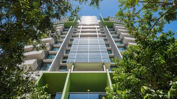 Voorkant van accommodatie