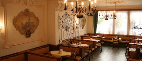 Daily buffet breakfast (EUR 15 per person)