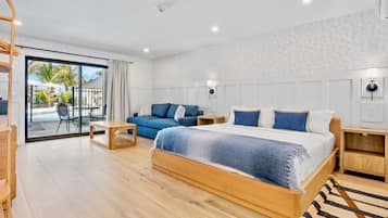 Pool View Terrace King Suite | Iron/ironing board, free WiFi, bed sheets