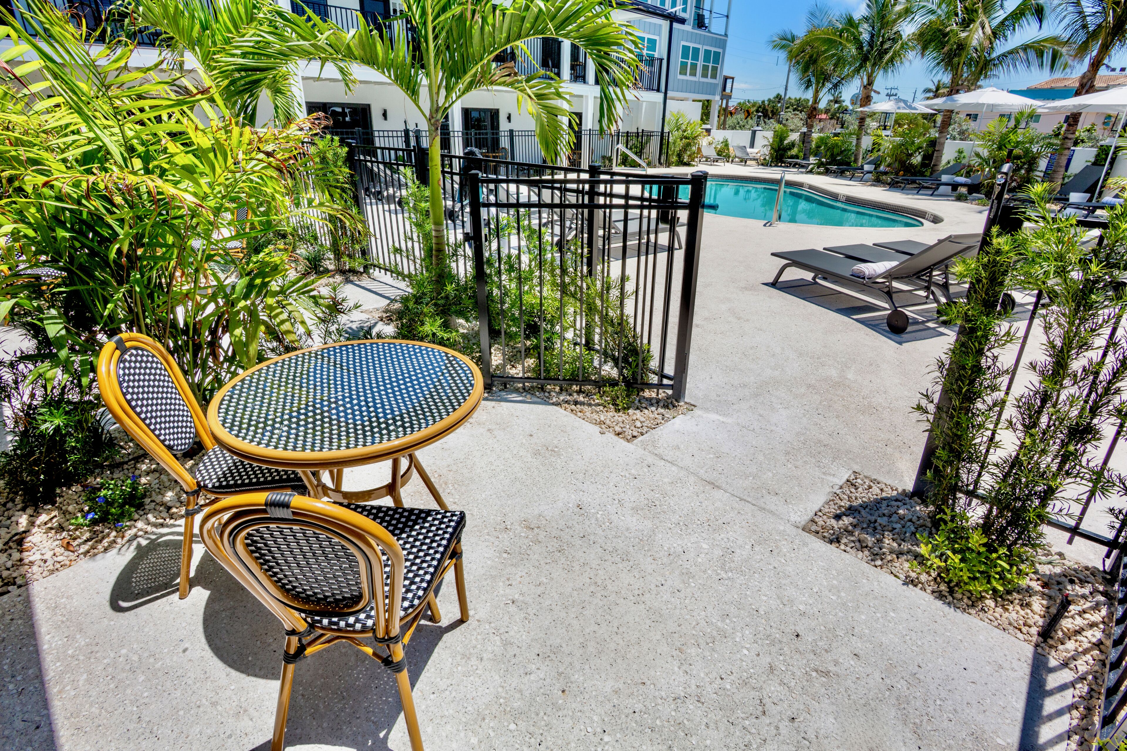 Pool View Terrace King Suite | Iron/ironing board, free WiFi, bed sheets