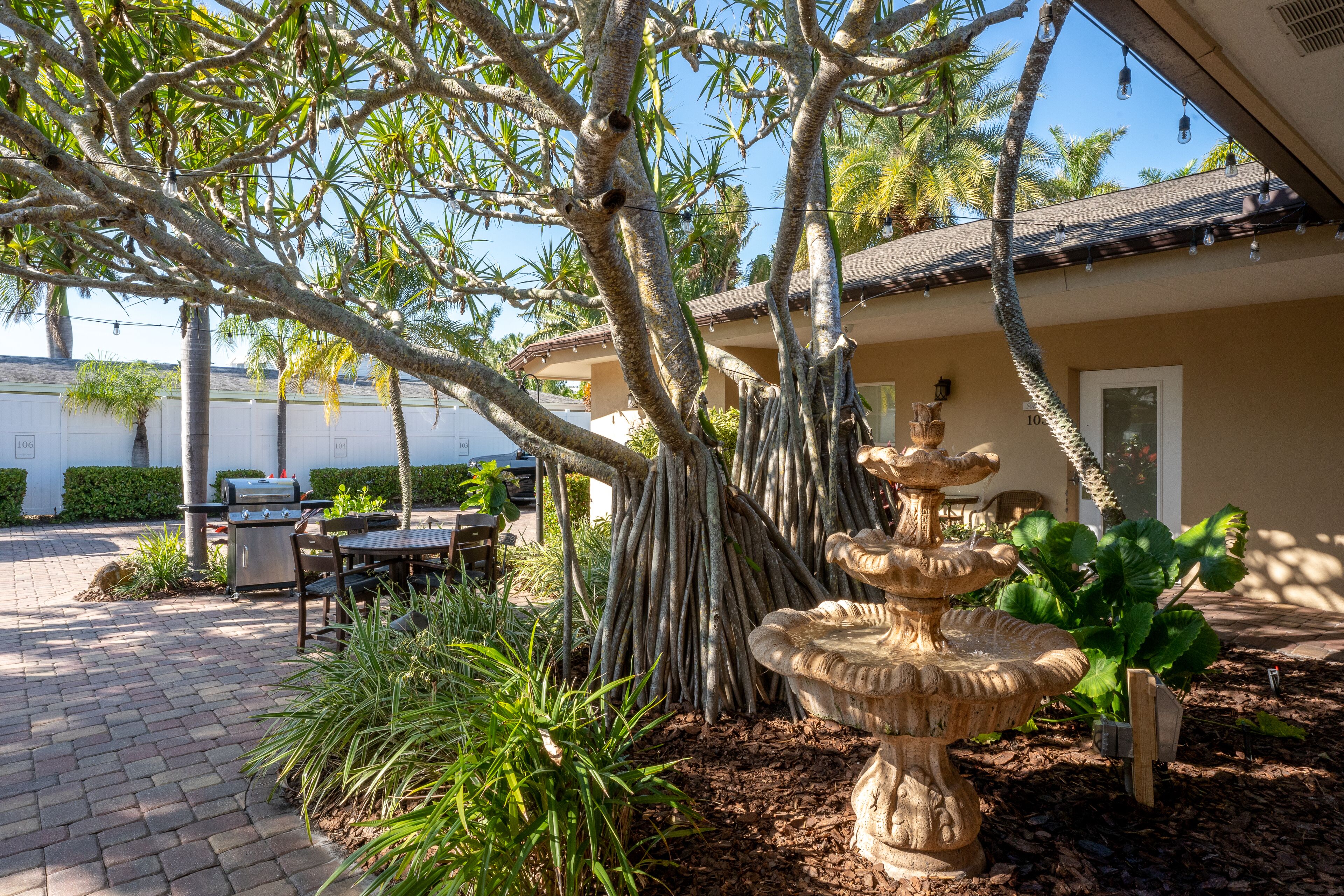 premium studio suite, 1 king bed with sofa bed (unit 105) | view from room