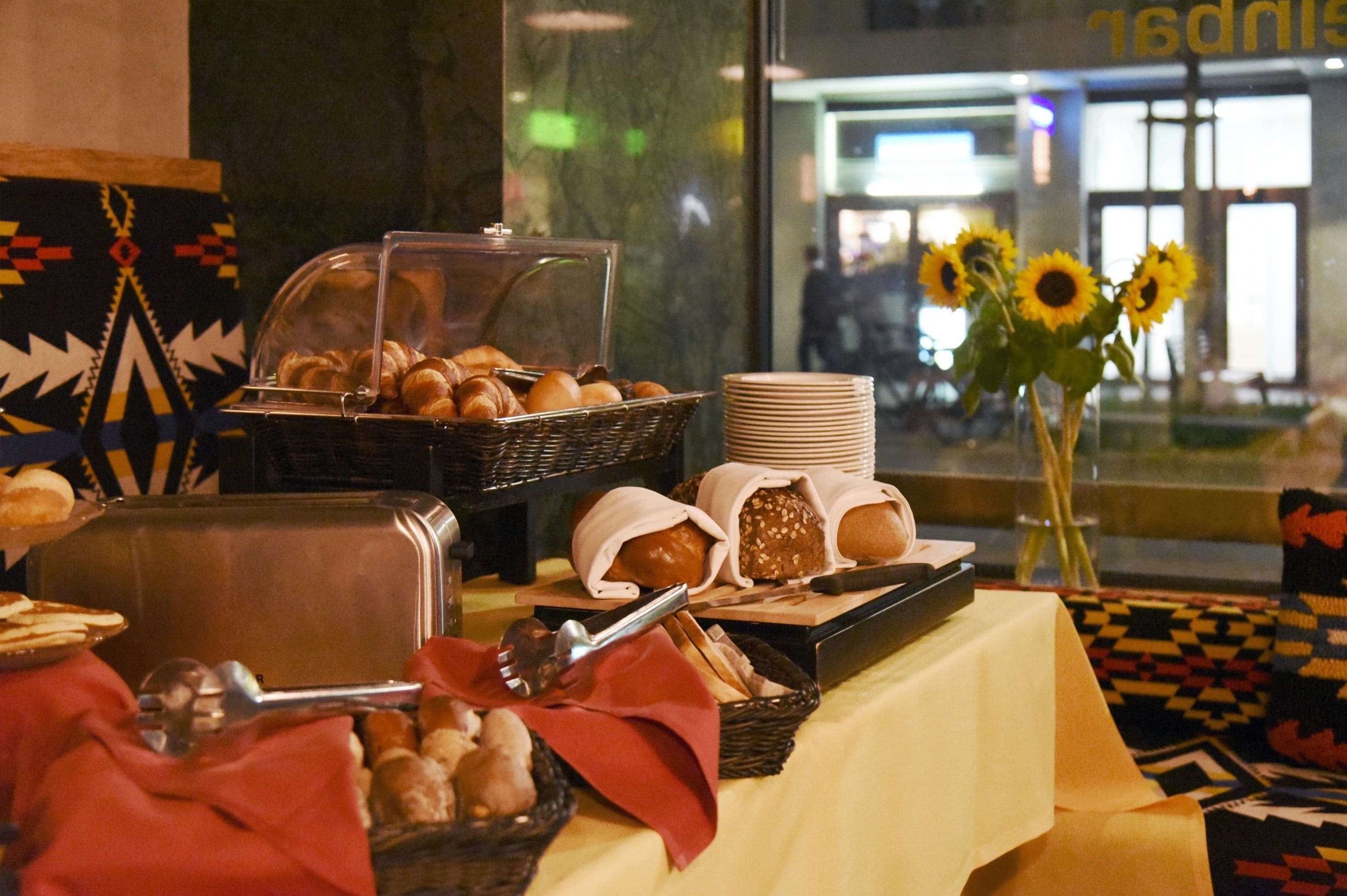 daily buffet breakfast (chf 24.50 per person)
