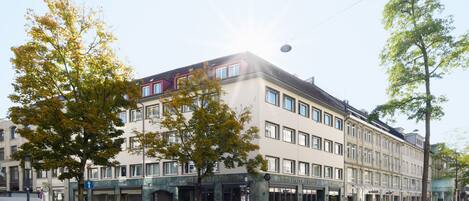Fassade der Unterkunft