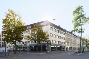 Majoituspaikan julkisivu