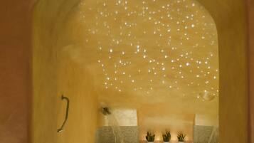 Banho turco/hammam, tratamentos corporais, aromaterapia