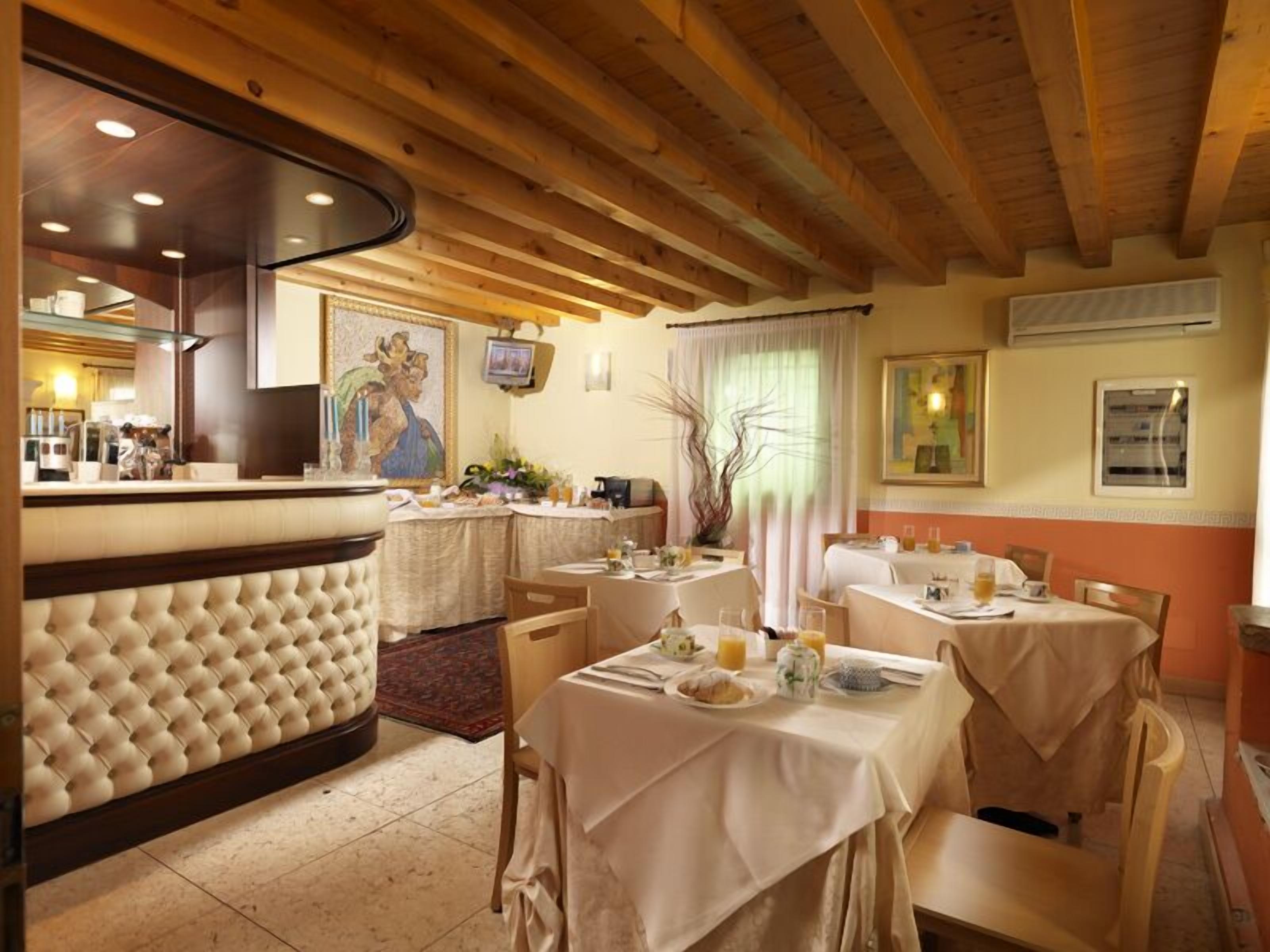 daily buffet breakfast (eur 8 per person)