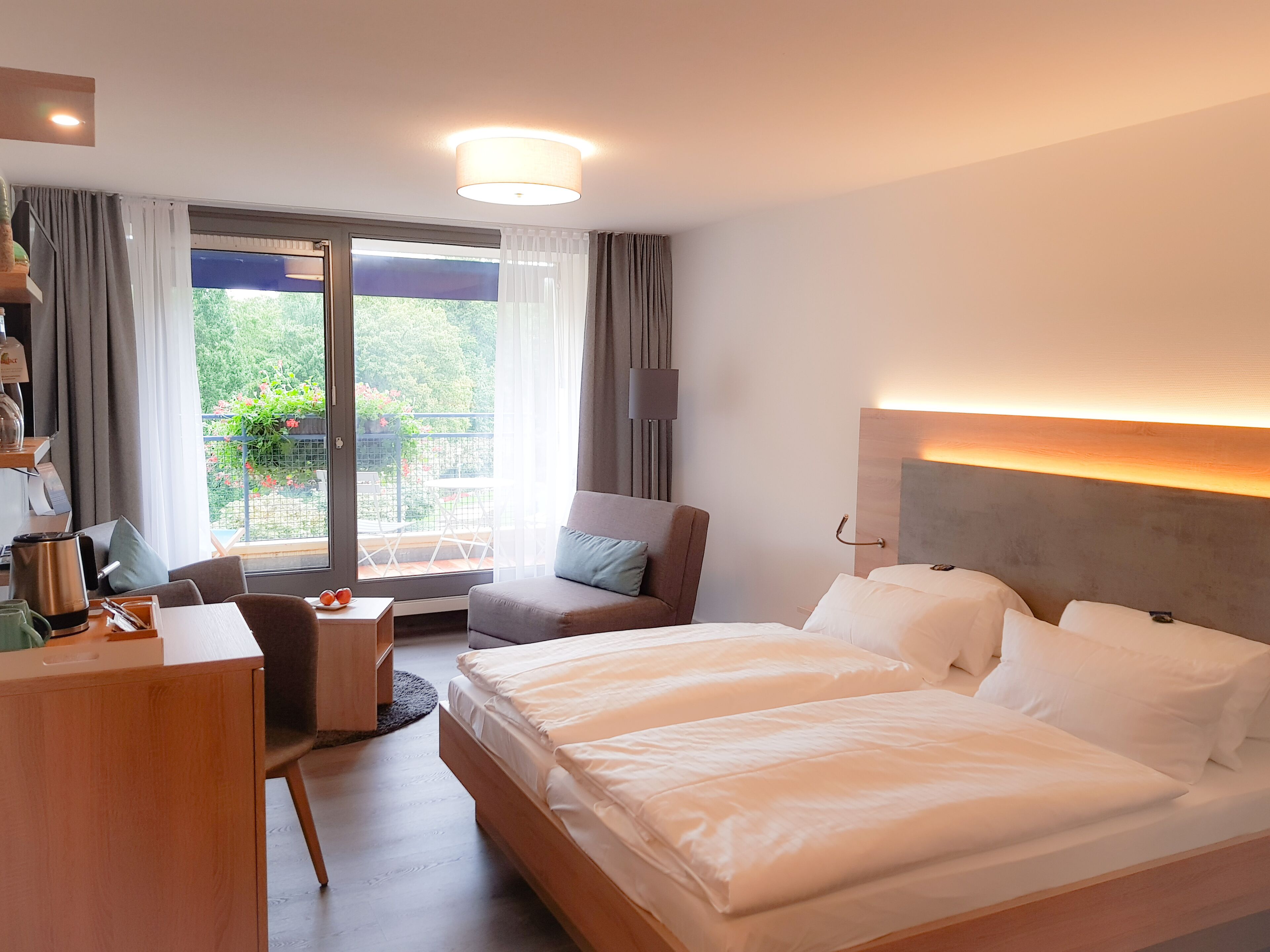 Panorama Comfort double room, balcony, park view (small) | Balcony view